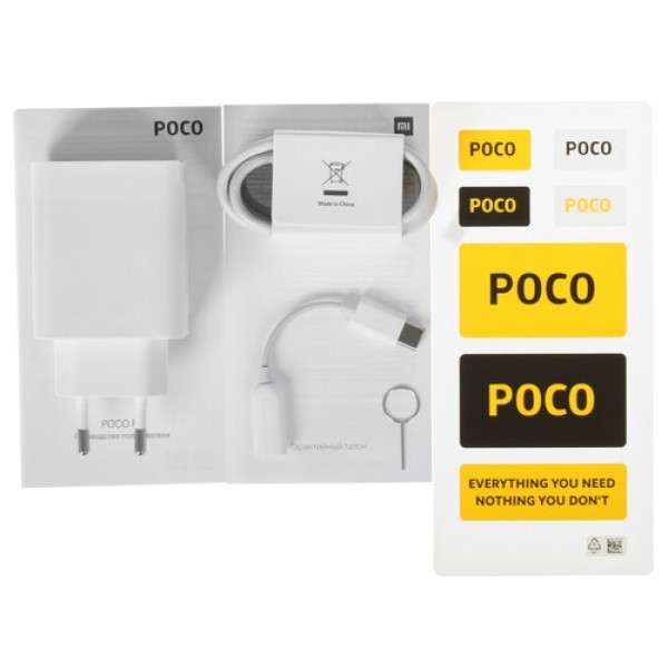Смартфон POCO F3 8/256Gb [6,67"/5G/NFC/Cam48+8+5Mpx/4520mAh/Deep Ocean Blue]