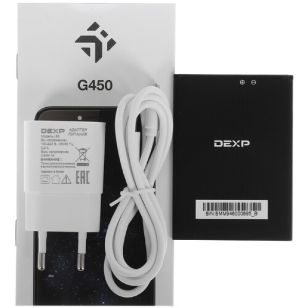 5" Смартфон DEXP G450 8 ГБ синий