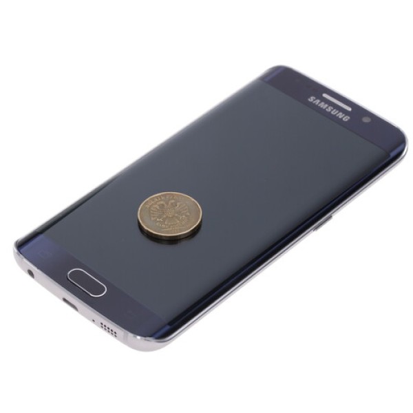 Смартфон Samsung SM-G925 Galaxy S6 edge 5.1" 32Gb Black 8x1.5Ghz/3072Mb/2560x1440/3G/LTE6/GPS/Cam16/2550mAh/Android 5.0