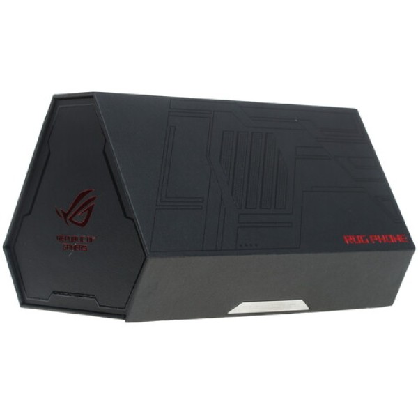 Смартфон Asus ROG Phone ZS600KL 6" 128Gb Black 8(4x2,8Ghz+4x1,8Ghz)/8192Mb/2160х1080/AMOLED/2SIM/LTE/NFC/Cam13+5/4000mAh/Android 8.1