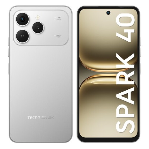 6.67" Смартфон Tecno SPARK 40 256 ГБ серый