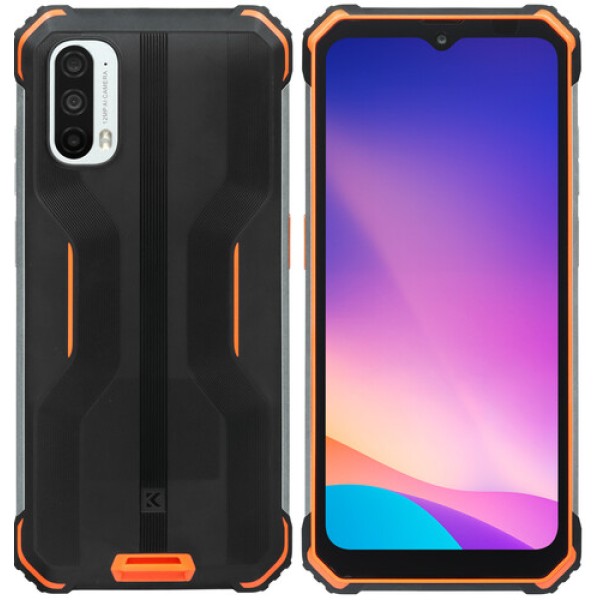6.58" Смартфон KENSHI Armor I1w 128 ГБ оранжевый