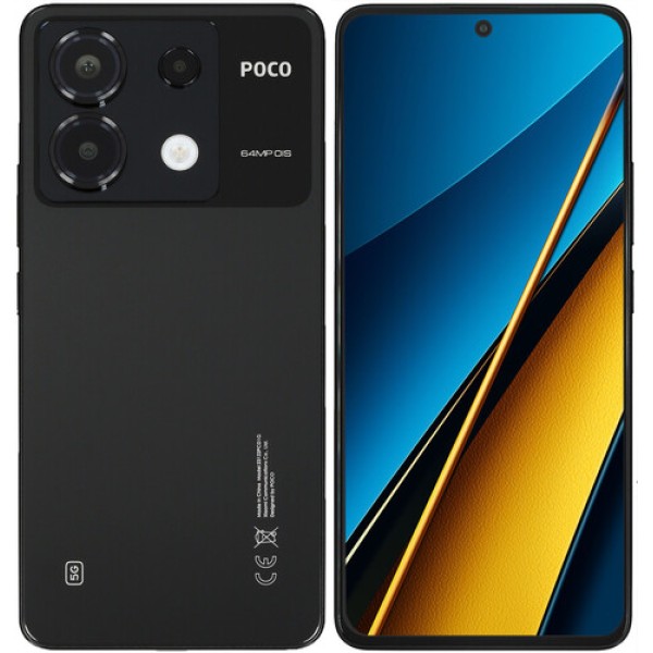 6.67" Смартфон POCO X6 256 ГБ черный