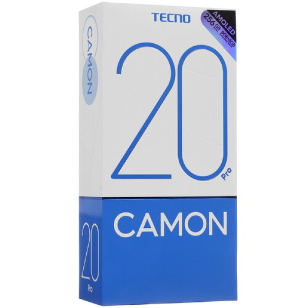 6.7" Смартфон Tecno CAMON 20 Pro 4G 256 ГБ черный