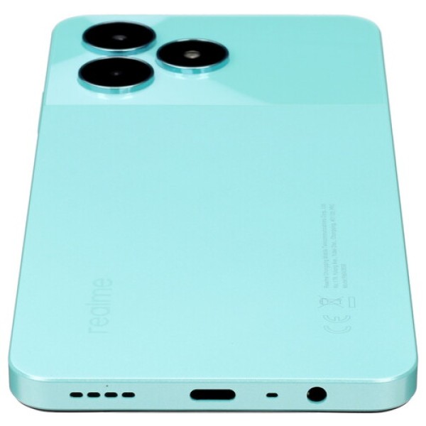 6.74" Смартфон realme C51 128 ГБ зеленый