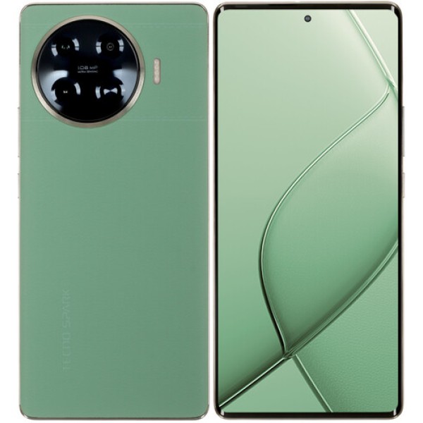 6.78" Смартфон Tecno SPARK 20 Pro+ 256 ГБ зеленый