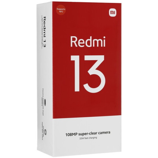 6.79" Смартфон Xiaomi Redmi 13 256 ГБ розовый