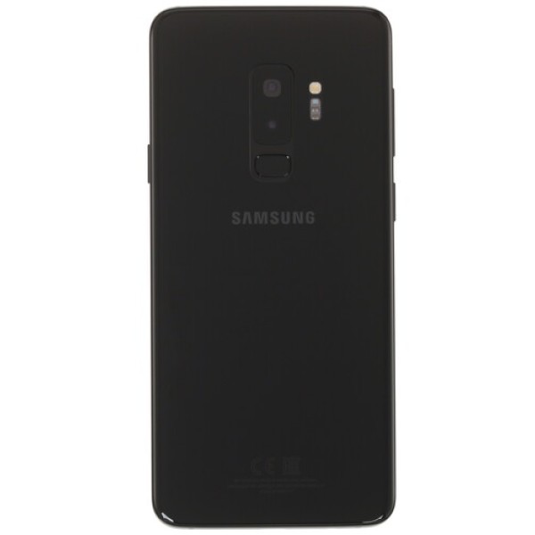 Смартфон Samsung Galaxy S9+ 6.2" 64Gb Black 8(4x2,9Ghz+4x1,9Ghz)/6144Mb/2960x1440/sAMOLED/2SIM/LTE/NFC/IP68/Cam12+12/3500mAh/Android 8.0