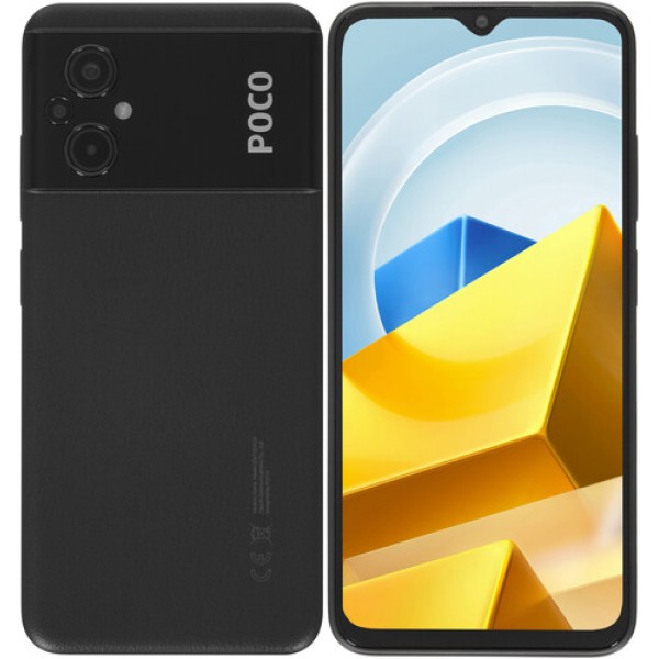 6.58" Смартфон POCO M5 128 ГБ черный