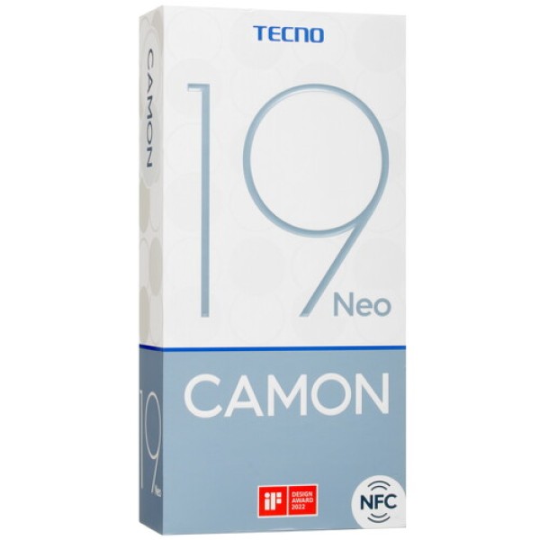 Смартфон Tecno Camon 19 Neo 6/128Gb [6,78"/LTE/NFC/Cam48+2+2Mpx/5000mAh/Eco Black]