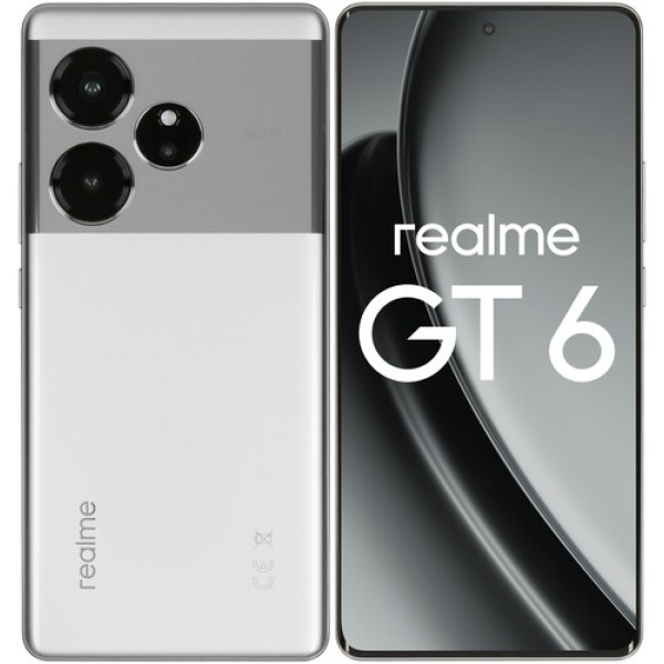6.78" Смартфон realme GT 6 512 ГБ серебристый