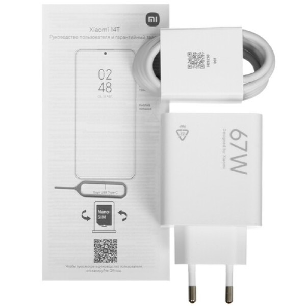 6.67" Смартфон Xiaomi 14T 256 ГБ зеленый
