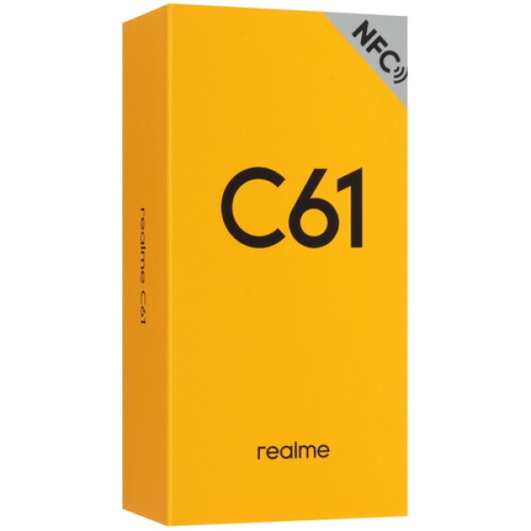 6.74" Смартфон realme C61 256 ГБ золотистый
