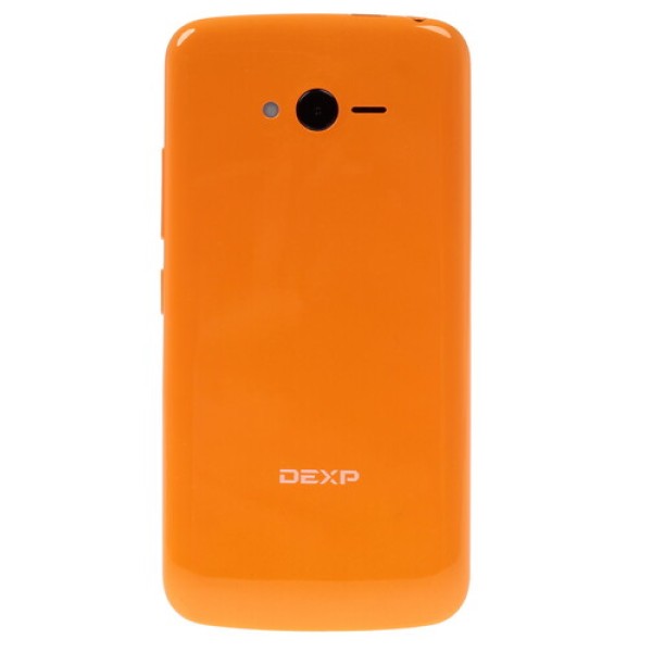 Смартфон DEXP Ixion E245 4.5" 8Gb Orange 4x1.3GHz/512Mb/854x480/IPS/2SIM/Cam2/1600mAh/Android 6.0