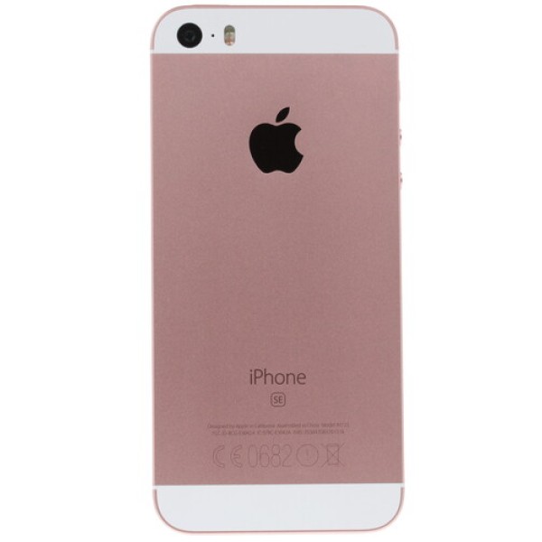 Смартфон Apple iPhone SE 128Gb Rose Gold 2x1.8Ghz/2048Mb/1136x640/IPS/LTE/GPS/Cam12/iOS