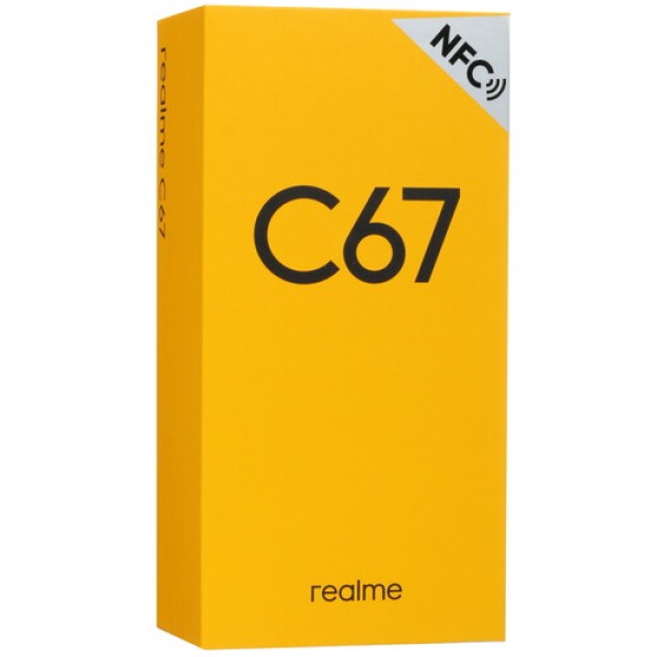6.72" Смартфон realme C67 256 ГБ зеленый