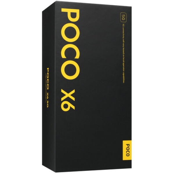6.67" Смартфон POCO X6 256 ГБ черный