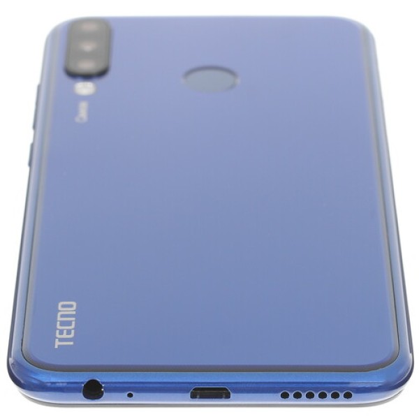 Смартфон Tecno Camon 11s 6.2" 32Gb Blue MT6761/4x2,0Ghz/3072Mb/1520x720/IPS/2SIM/LTE/Cam13+8+2/3500mAh/Android 9.0