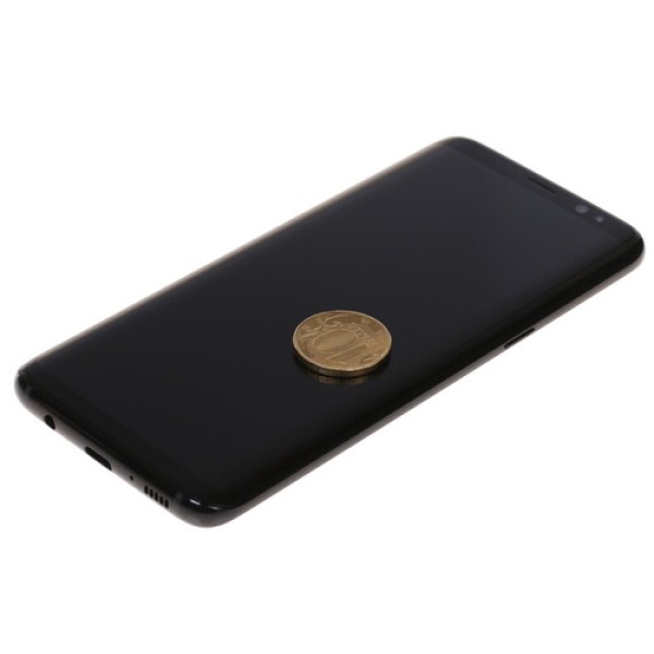 Смартфон Samsung Galaxy S8 5.8" 64Gb Black 8x2,3Ghz/4096Mb/2960x1440/sAMOLED/2SIM/LTE/Cam12/3000mAh/Android 7.0