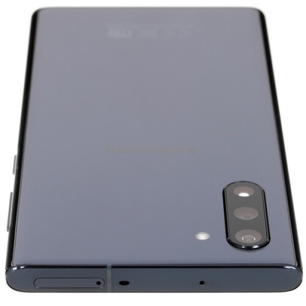 Смартфон Samsung Galaxy Note 10 6.3" 256Gb Black Exynos 9825(2x2.7Ghz+2x2.3Ghz+4x1.95Ghz)/8192Mb/3040x1440/dAMOLED/2SIM/LTE/Cam16+12+12/3500mAh/An9