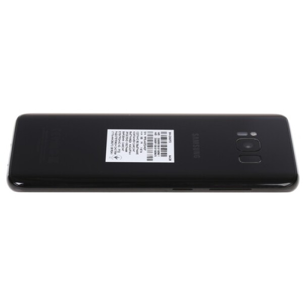 Смартфон Samsung Galaxy S8 5.8" 64Gb Black 8x2,3Ghz/4096Mb/2960x1440/sAMOLED/2SIM/LTE/Cam12/3000mAh/Android 7.0