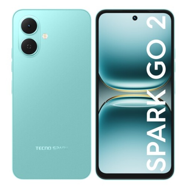 6.67" Смартфон Tecno SPARK GO 2 64 ГБ зеленый