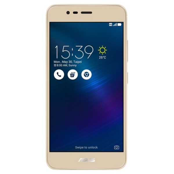 Смартфон Asus ZenFone 3 MAX ZC520TL 5.2" 16Gb Gold 4x1.4Ghz/2048Mb/1280x720/IPS/2SIM/LTE/GPS/Cam13/4100mAh/Android 6.0