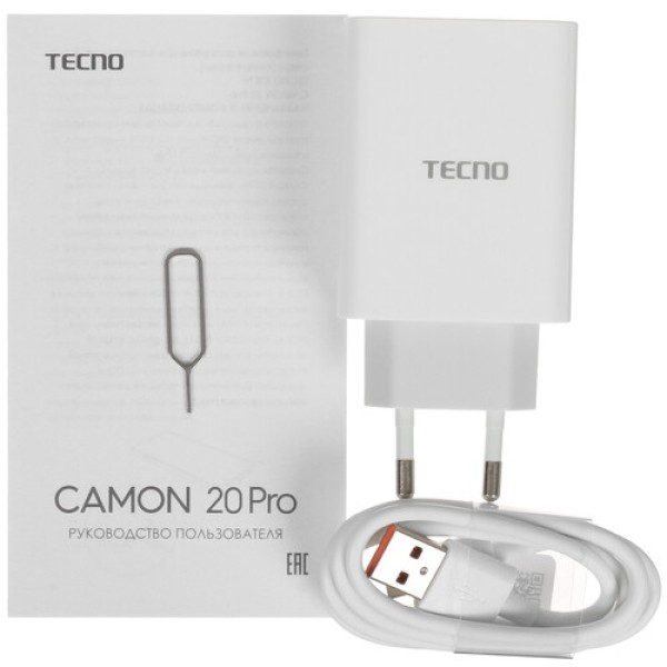 6.7" Смартфон Tecno CAMON 20 Pro 4G 256 ГБ черный