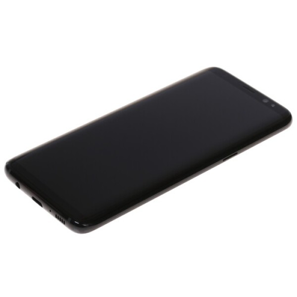 Смартфон Samsung Galaxy S8 5.8" 64Gb Black 8x2,3Ghz/4096Mb/2960x1440/sAMOLED/2SIM/LTE/Cam12/3000mAh/Android 7.0