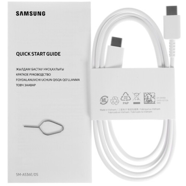 6.5" Смартфон Samsung Galaxy A53 5G 128 ГБ голубой