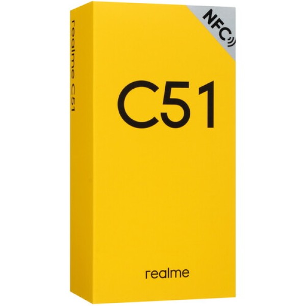 6.74" Смартфон realme C51 128 ГБ черный