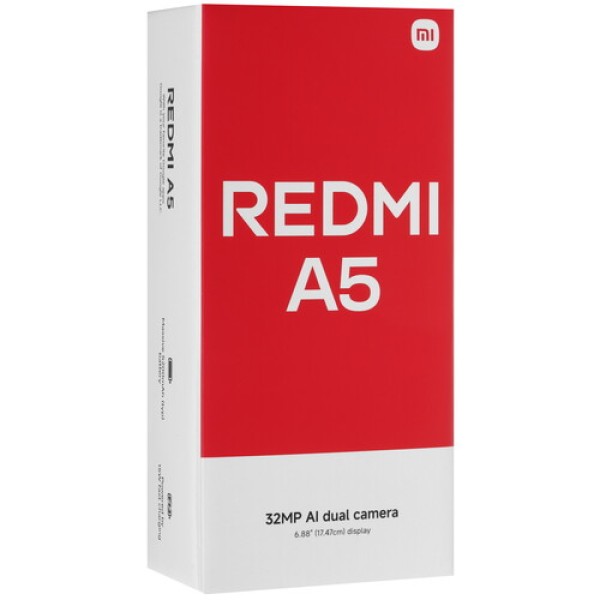 6.88" Смартфон Xiaomi Redmi A5 64 ГБ зеленый