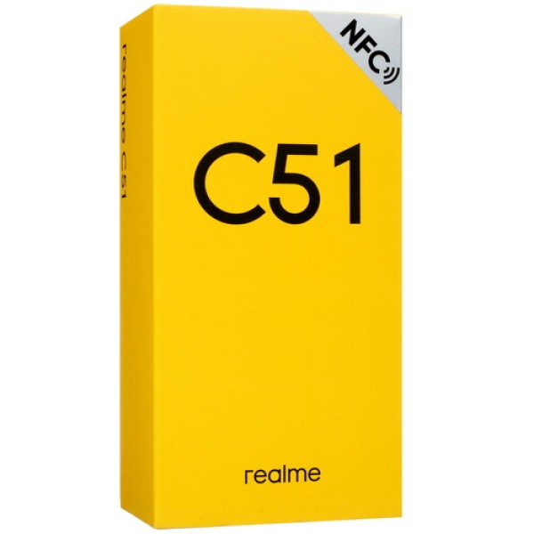 6.74" Смартфон realme C51 128 ГБ зеленый