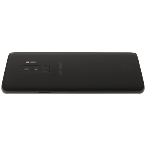 Смартфон Samsung Galaxy S9+ 6.2" 64Gb Black 8(4x2,9Ghz+4x1,9Ghz)/6144Mb/2960x1440/sAMOLED/2SIM/LTE/NFC/IP68/Cam12+12/3500mAh/Android 8.0