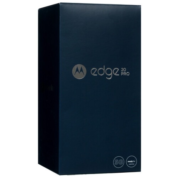 Смартфон Motorola edge 20 pro 12/256Gb [6,7"/5G/NFC/Cam108+8+16Mpx/4500mAh/Vegan leather blue]