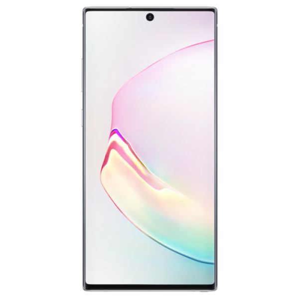 Смартфон Samsung Galaxy Note 10+ 6.8" 256Gb White Exynos9825(2x2.7Ghz+2x2.3Ghz+4x1.95Ghz)/12Gb/3040x1440/dAMOLED/2SIM/LTE/Cam16+12+12/4300mAh/An9