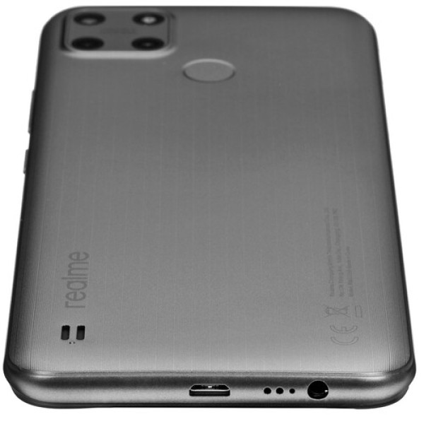 Смартфон realme C25Y 4/64Gb [6.5"/LTE/Cam50+2+2Mpx/5000mAh/Серый]
