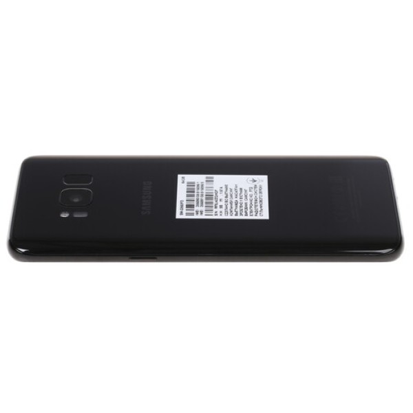 Смартфон Samsung Galaxy S8 5.8" 64Gb Black 8x2,3Ghz/4096Mb/2960x1440/sAMOLED/2SIM/LTE/Cam12/3000mAh/Android 7.0