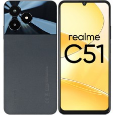 6.74" Смартфон realme C51 128 ГБ черный