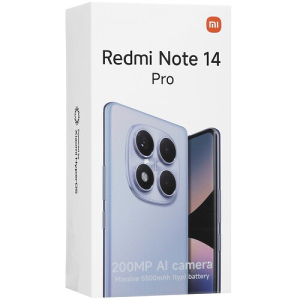 6.67" Смартфон Xiaomi Redmi Note 14 Pro 256 ГБ черный