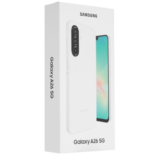 6.7" Смартфон Samsung Galaxy A26 128 ГБ белый