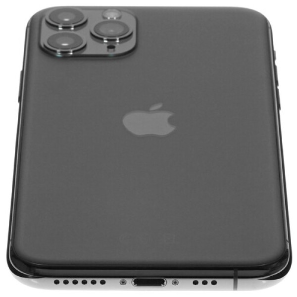 Смартфон Apple iPhone 11 Pro 5,8" 64Gb Space Gray A13/4Gb/2436х1125/OLED/LTE/NFC/IP68/Cam12/iOS