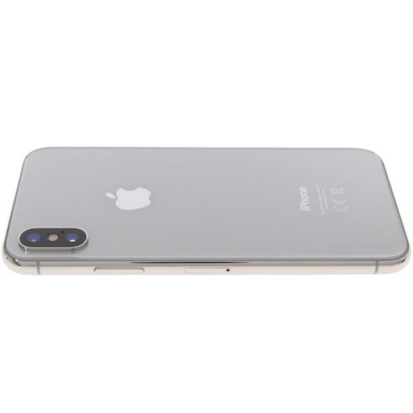 Смартфон Apple iPhone X 5,8" 256Gb Silver 6x2.5Ghz/3072Mb/2436х1125/OLED/LTE/IP67/Cam12(x2)/iOS