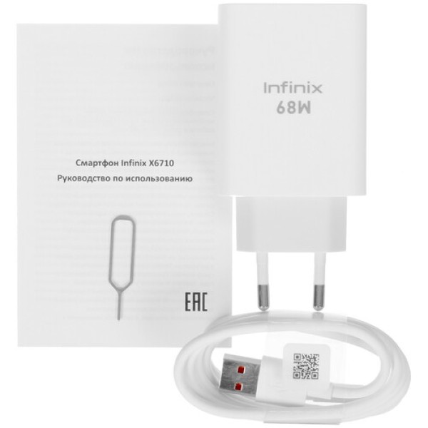 6.67" Смартфон Infinix NOTE 30 VIP 256 ГБ белый