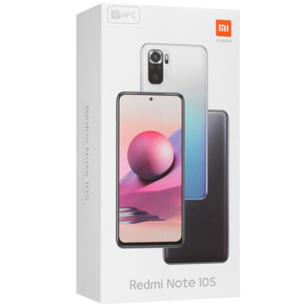 6.43" Смартфон Xiaomi Redmi Note 10S 64 ГБ серый