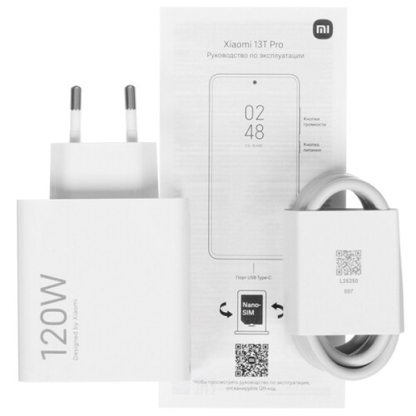 6.67" Смартфон Xiaomi 13T Pro 256 ГБ голубой