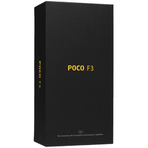 Смартфон POCO F3 8/256Gb [6,67"/5G/NFC/Cam48+8+5Mpx/4520mAh/Night Black]