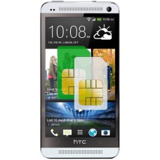 Смартфон HTC One Dual Sim 4.7" 32Gb Silver 4x1.7Ghz/2048Mb/1920x1080/Super LCD3/3G/GPS/Cam4/Android 4.2