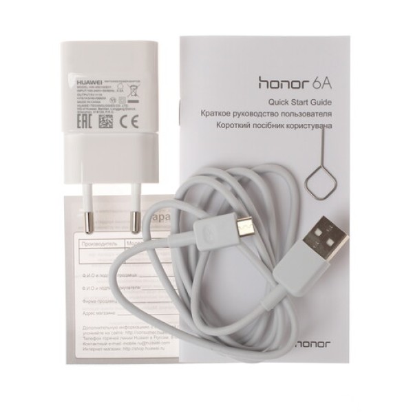 Смартфон Honor 6A 5" 16Gb Gold 8x1.4Ghz/2048Mb/1280x720/IPS/2SIM/LTE/GPS/Cam13AF/3000mAh/Android 7