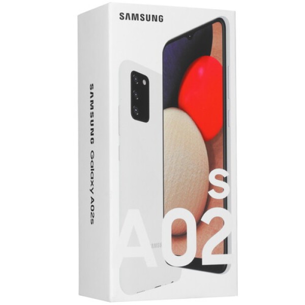 6.5" Смартфон Samsung Galaxy A02s 32 ГБ белый